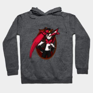 Hazbin Hotel Husk Portrait Hoodie